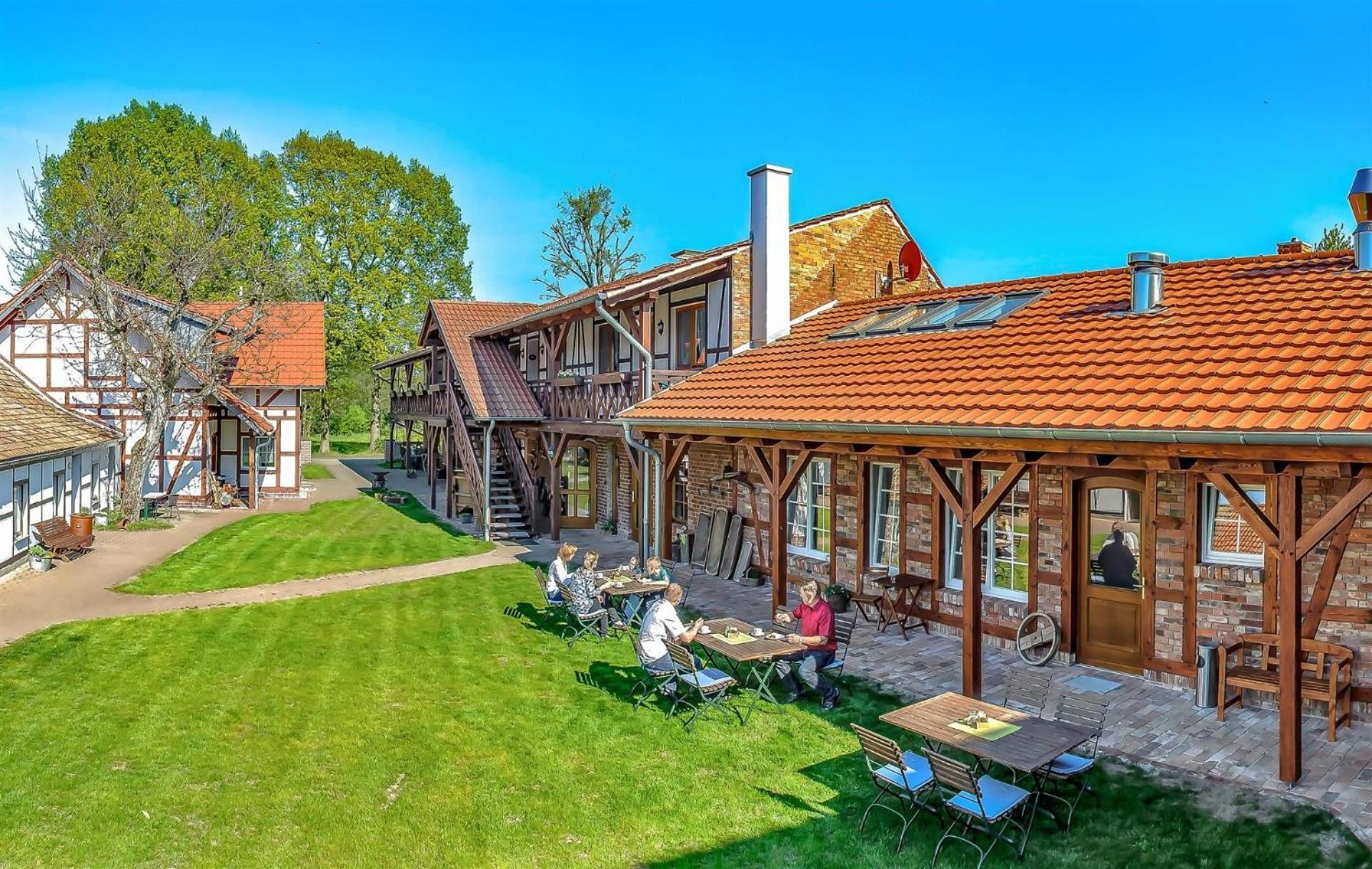 Landhaus Brodack Alt Zauche Exteriér fotografie